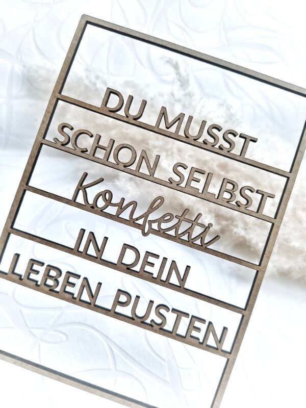 "Feier das Leben" 2er Set