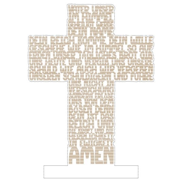 Vaterunser Kreuz – Bild 5