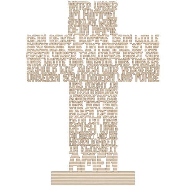 Vaterunser Kreuz – Bild 4