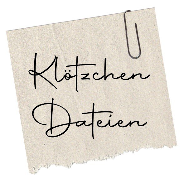 Klötzchendateien