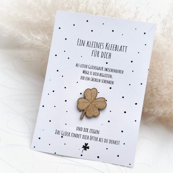"Glücksklee" KÄRTCHEN