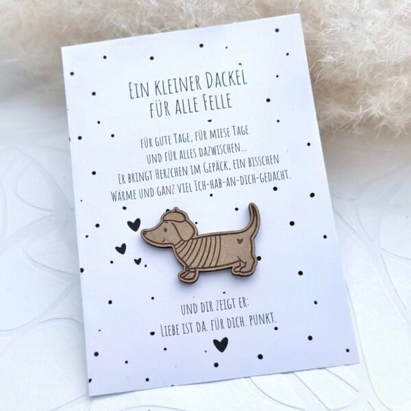 "DackelLiebe" KÄRTCHEN